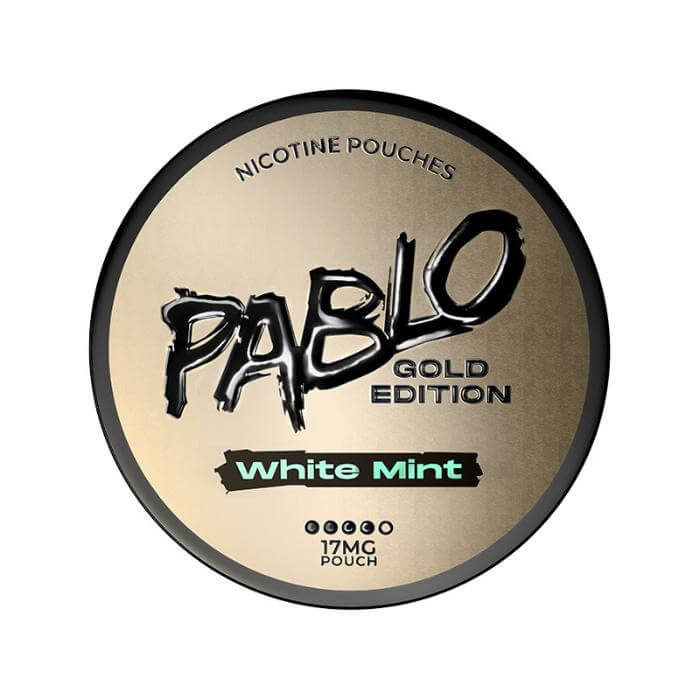 Pablo Gold Edition White Mint 17mg Nicotine Pouches