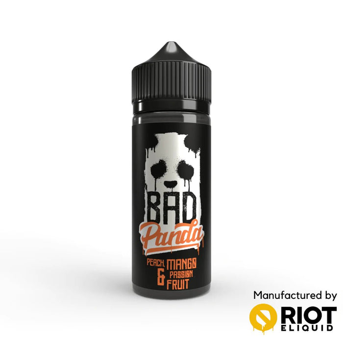 Bad Panda Peach Mango & Passion Fruit - 100ml Shortfill E-liquid | The e-Cig Store
