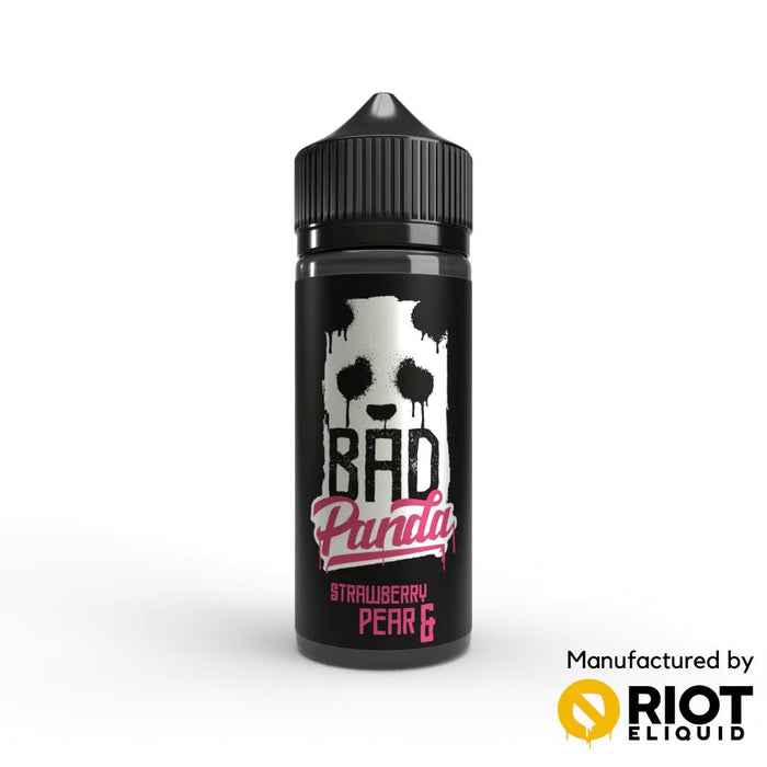 Bad Panda Strawberry & Pear - 100ml Shortfill E-liquid | The e-Cig Store