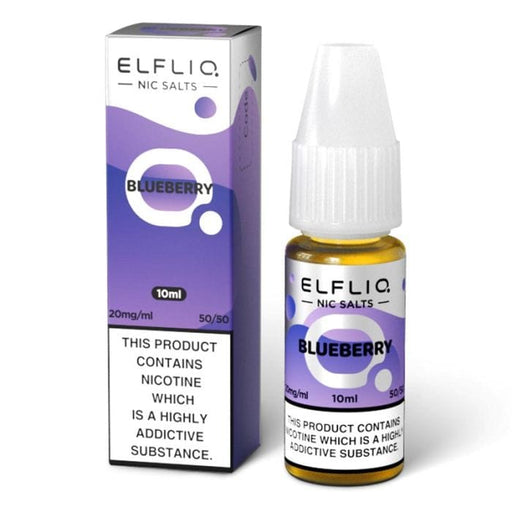 ELFBAR ELFLIQ Blueberry 10ml Nic Salt | The e-Cig Store