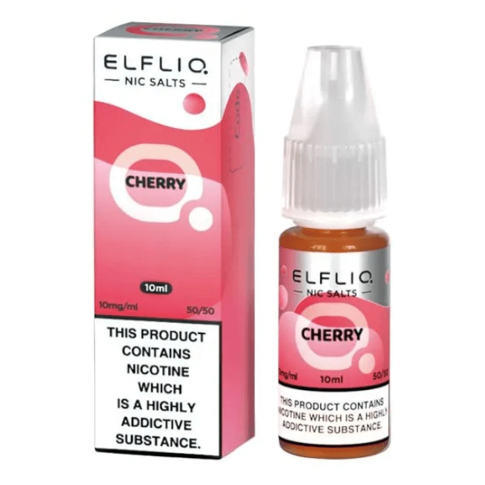 ELFBAR ELFLIQ Cherry - 10ml Nic Salt | The e-Cig Store