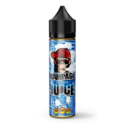 Blue Crystal 50ml Shortfill E-Liquid By Rampage Juice | The e-Cig Store