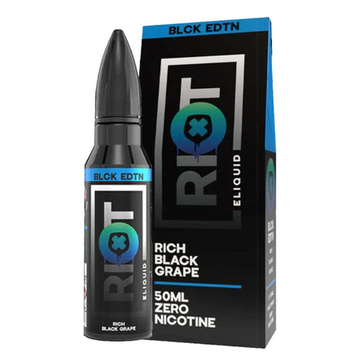 Riot E-Liquid Black Edition Sour Cherry & Apple 50ml Shortfill E-Liquid | The e-Cig Store