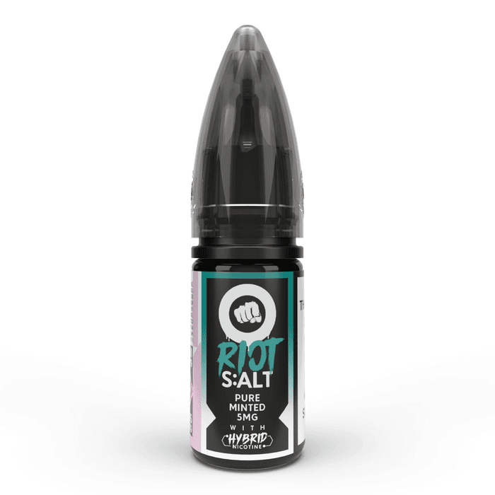 Pure Minted Nicotine Salt E-Liquid By Riot Salt | The e-Cig Store