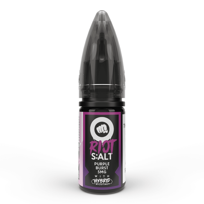 Purple Burst Nicotine Salt E-Liquid By Riot Salt | The e-Cig Store