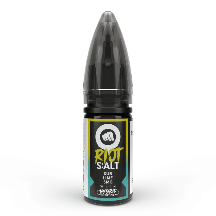 Sub Lime Nicotine Salt E-Liquid By Riot Salt | The e-Cig Store