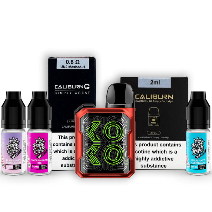 Uwell Caliburn GK2 Pod Kit Bundle | The e-Cig Store
